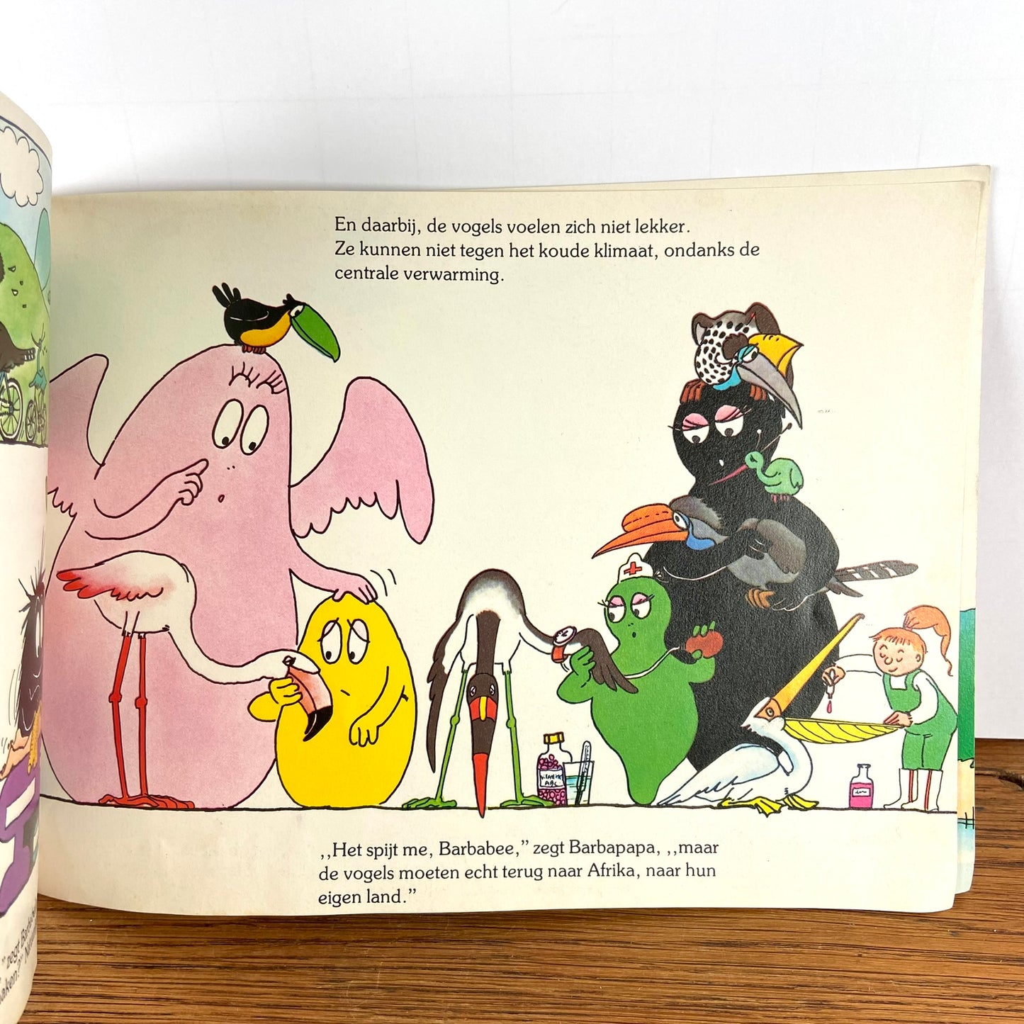 Kerstfeest bij Barbapapa