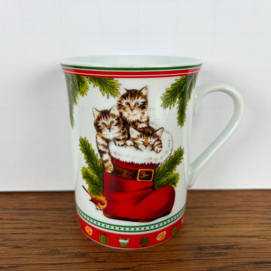 Kerstmok met katten