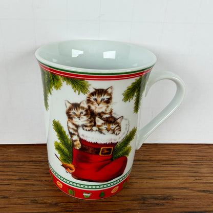 Kerstmok met katten