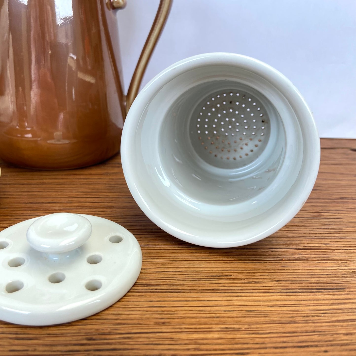 Vintage koffiepotje Pillivuyt France