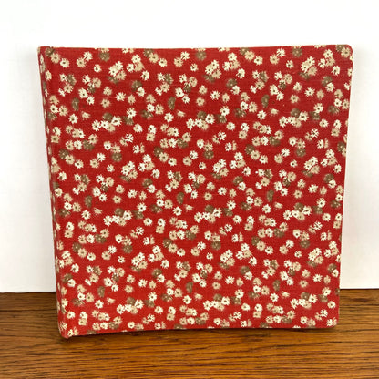 Vintage fotoalbum bloemetjes