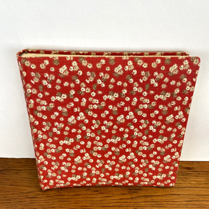 Vintage fotoalbum bloemetjes