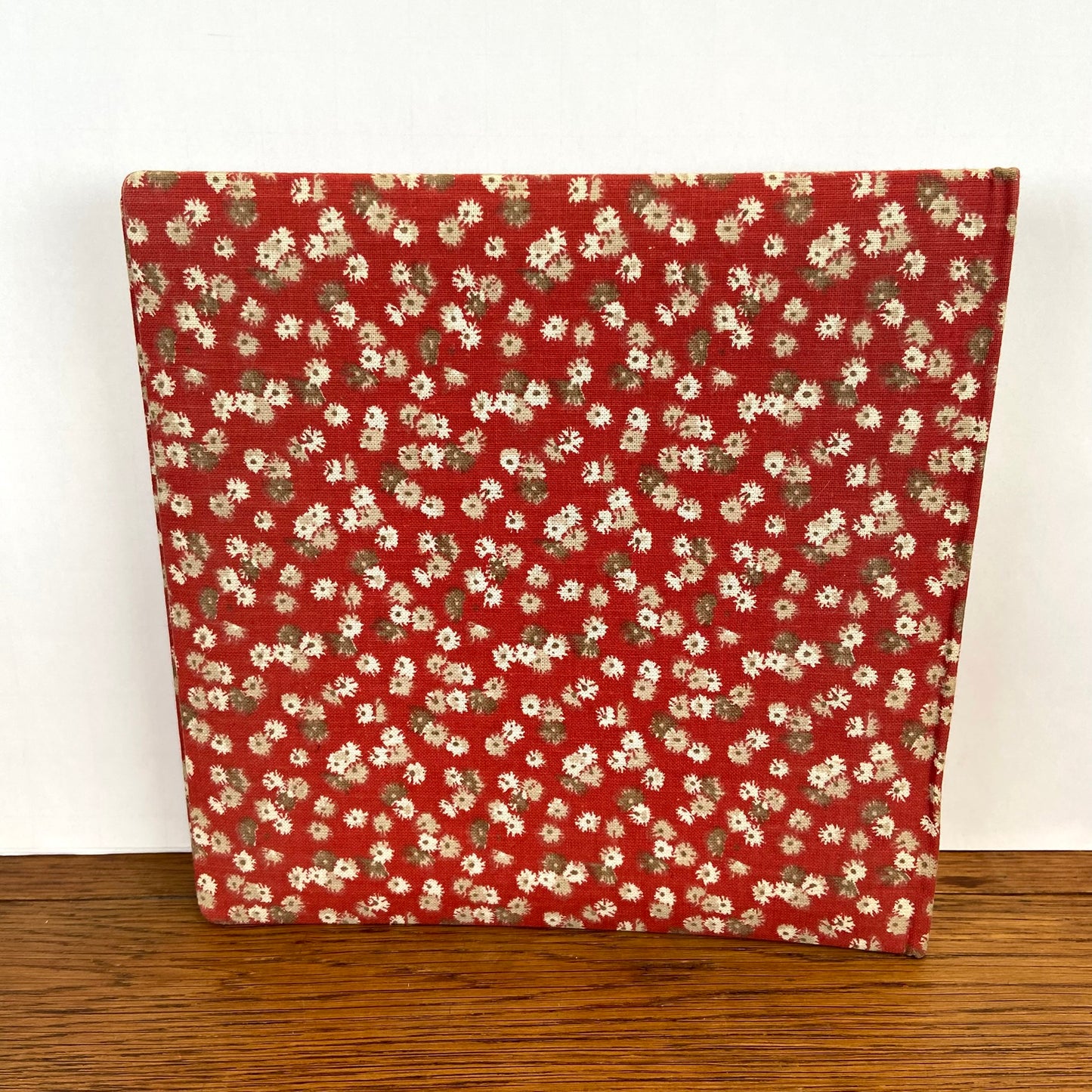 Vintage fotoalbum bloemetjes