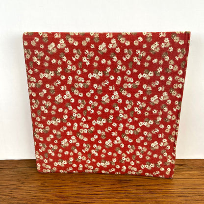 Vintage fotoalbum bloemetjes