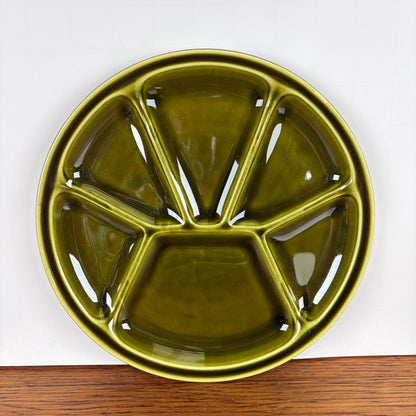 Vintage gourmet bord groen