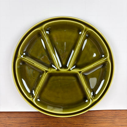 Vintage gourmet bord groen