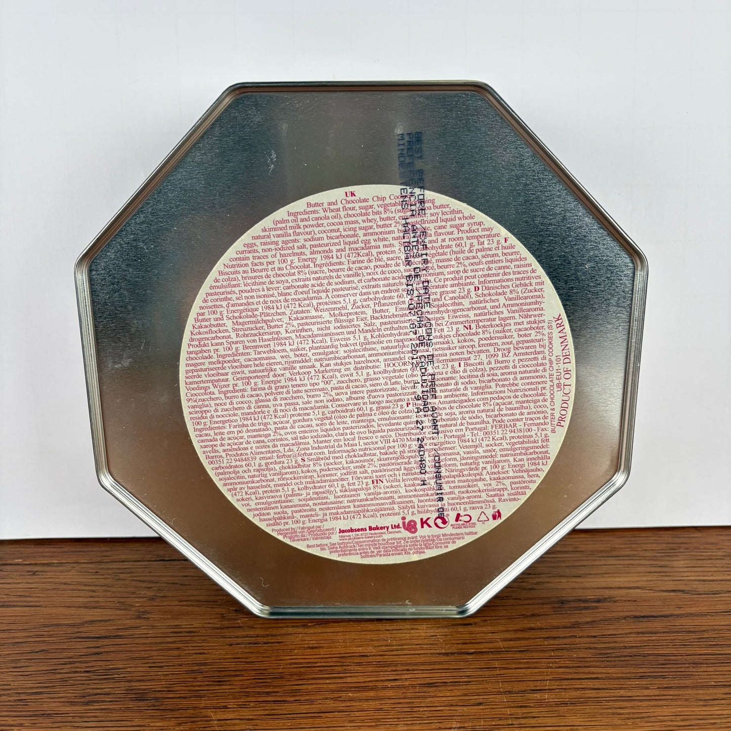 Prachtig Deens koekjesblik