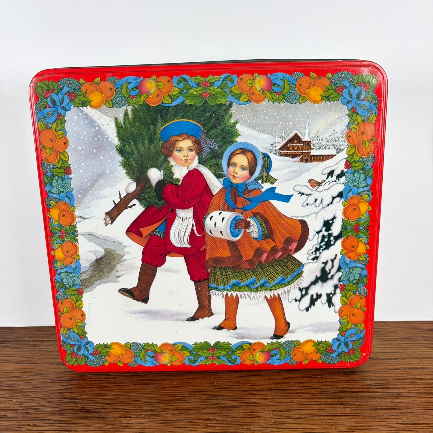 Groot vierkant kerstblik