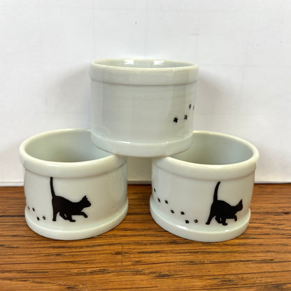 Vintage servetringen katten