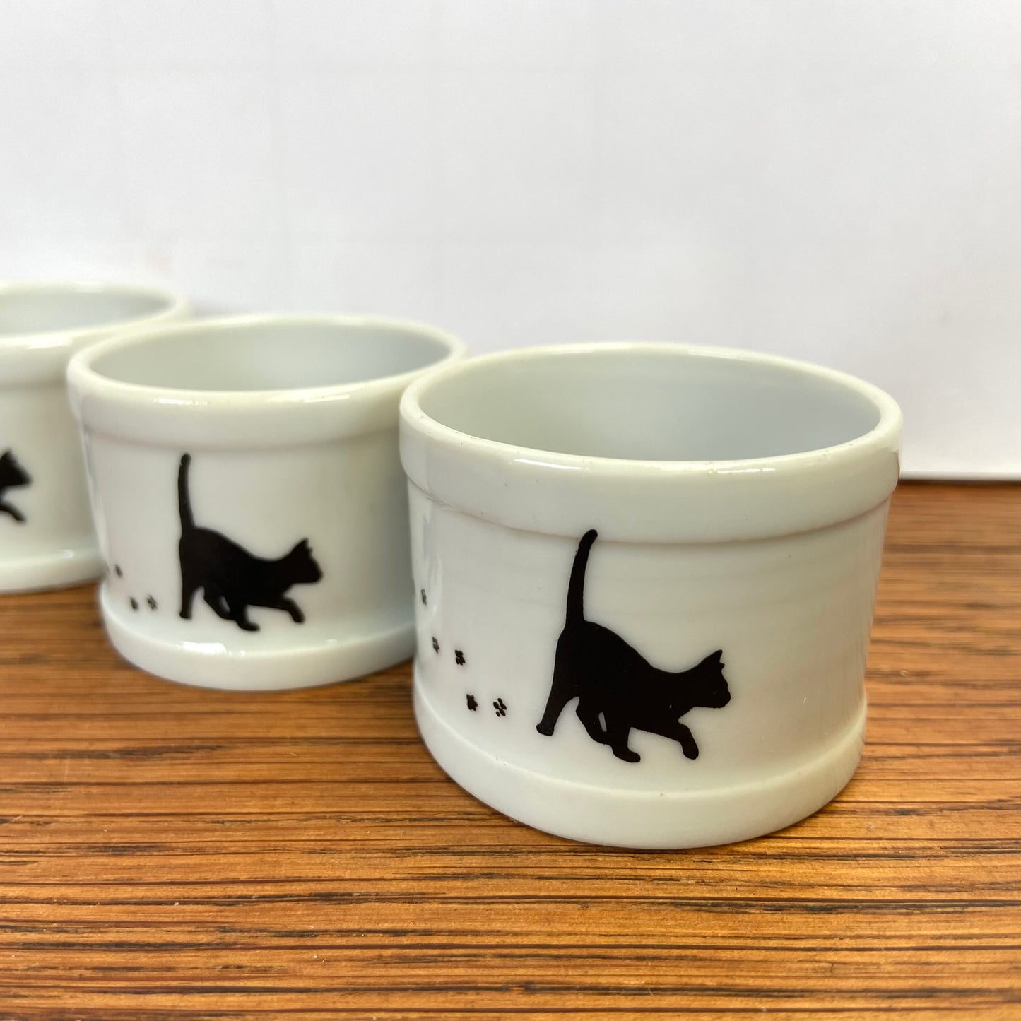 Vintage servetringen katten