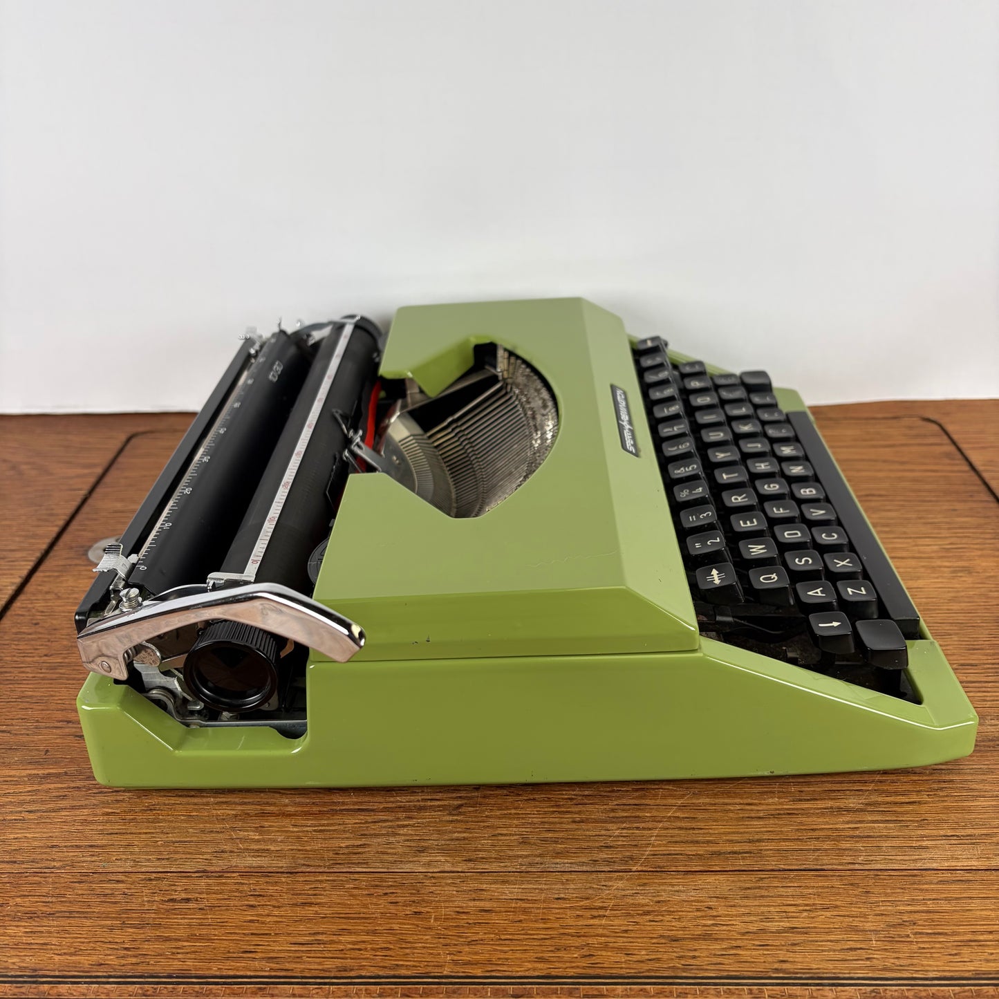 Vintage typemachine Sperry Remington 10/30 groen
