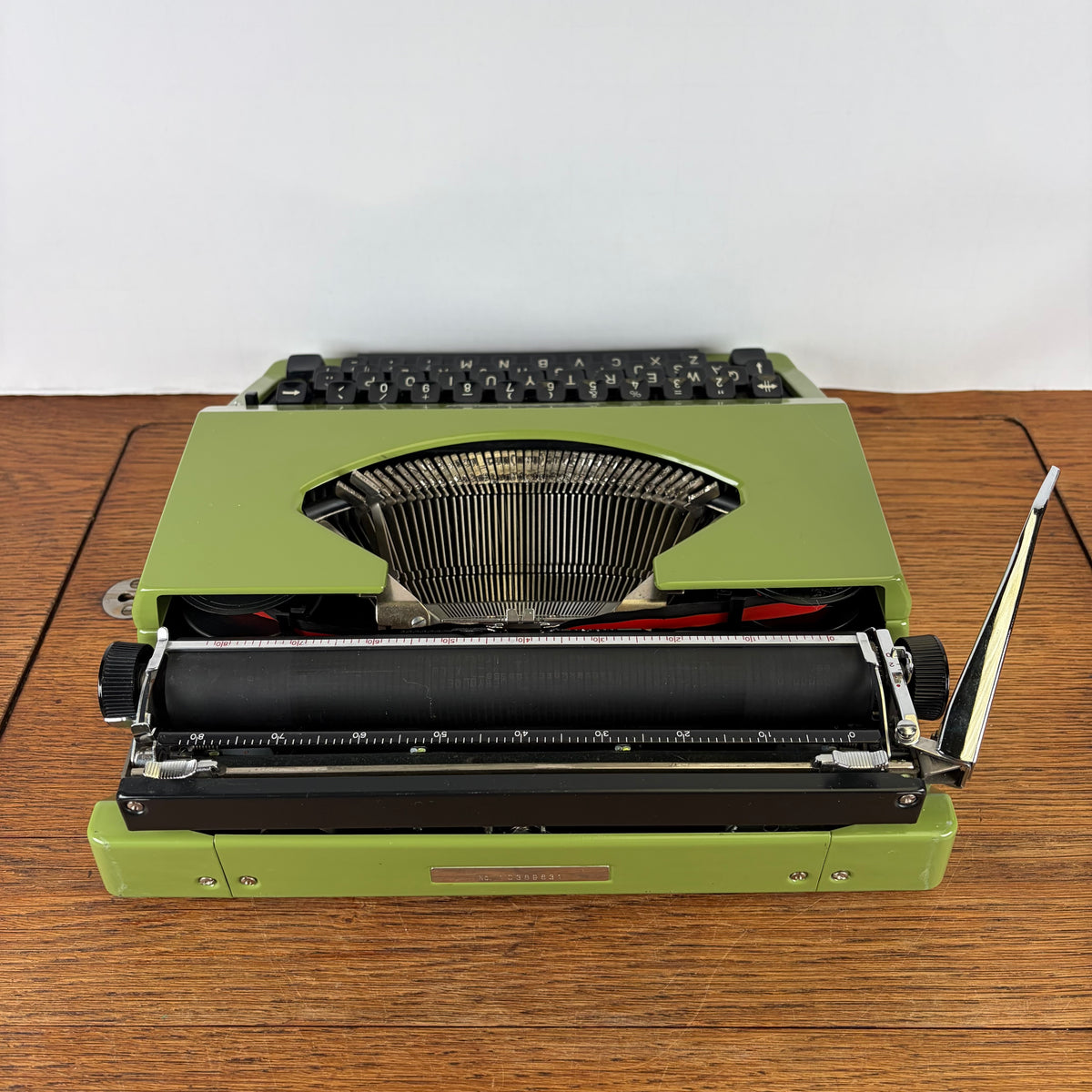 Vintage typemachine Sperry Remington 10/30 groen