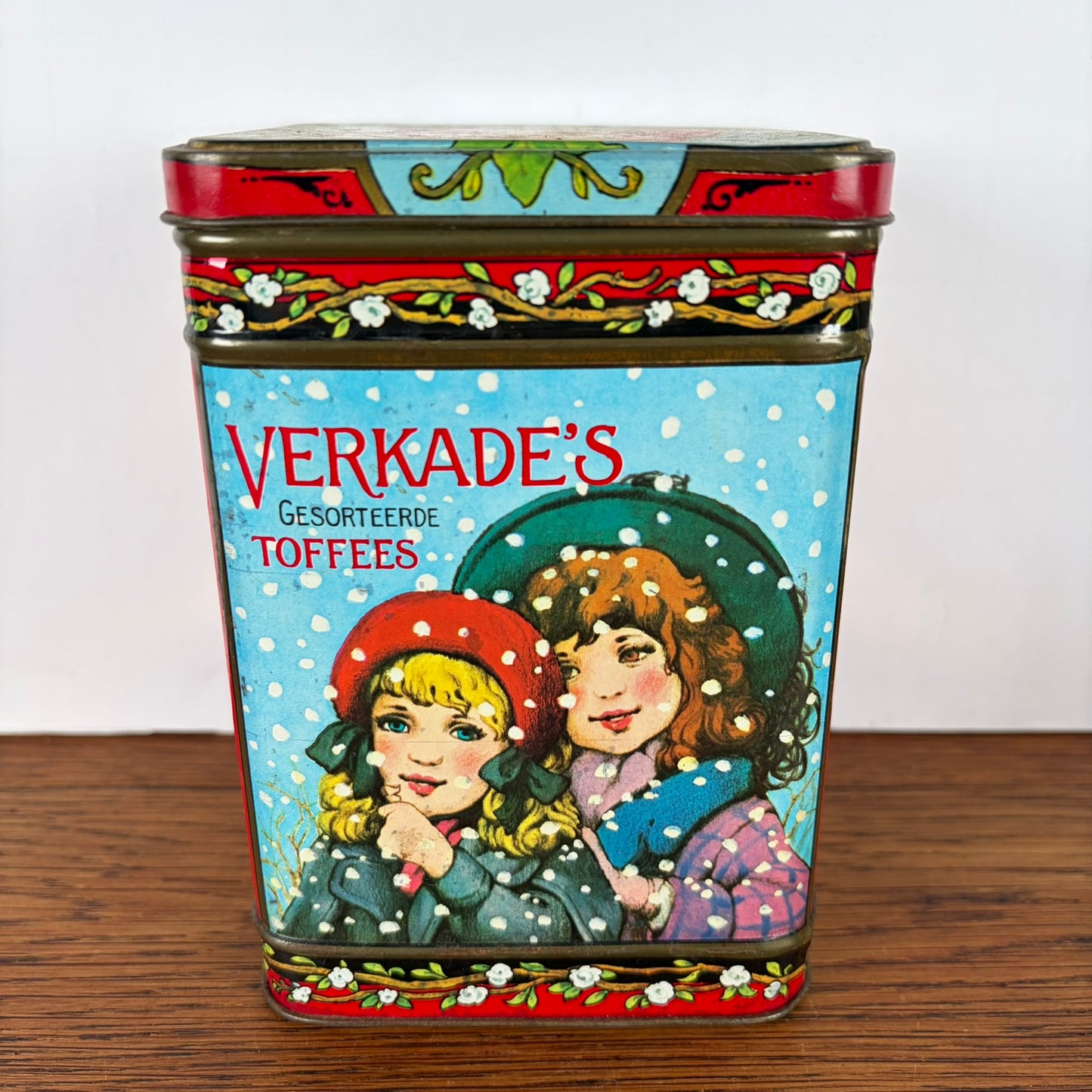 Vintage Verkade blik