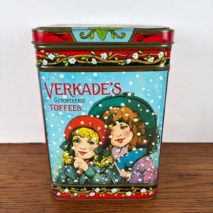 Vintage Verkade blik