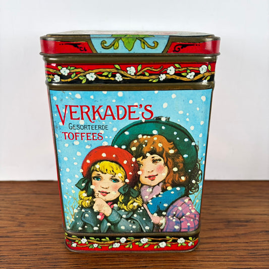 Vintage Verkade blik