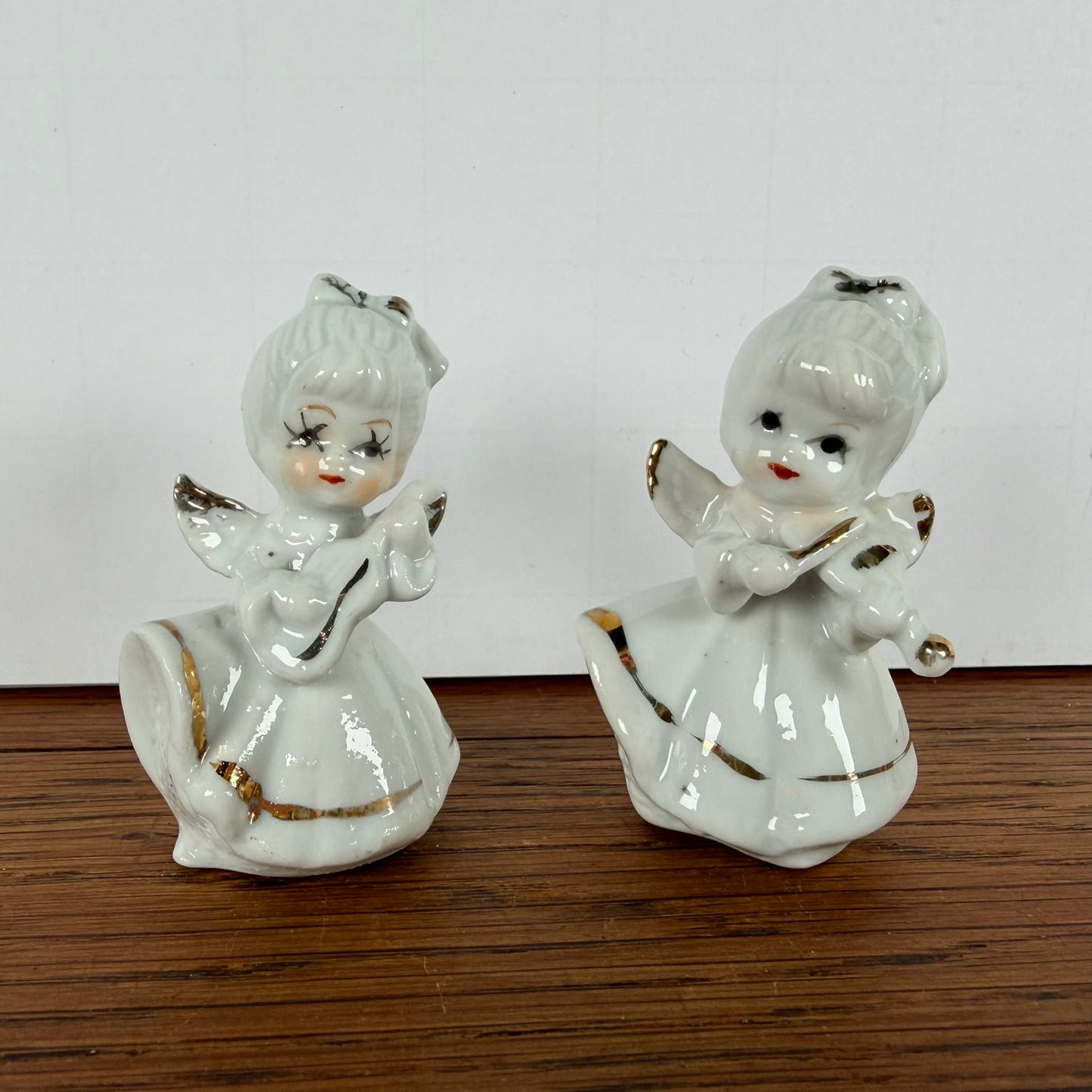 2 vintage engeltjes muziek