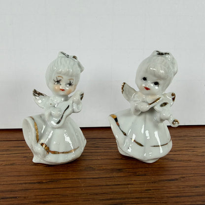 2 vintage engeltjes muziek