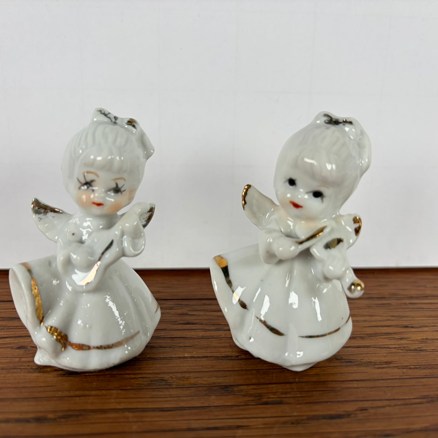 2 vintage engeltjes muziek