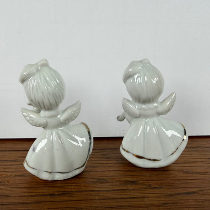 2 vintage engeltjes muziek