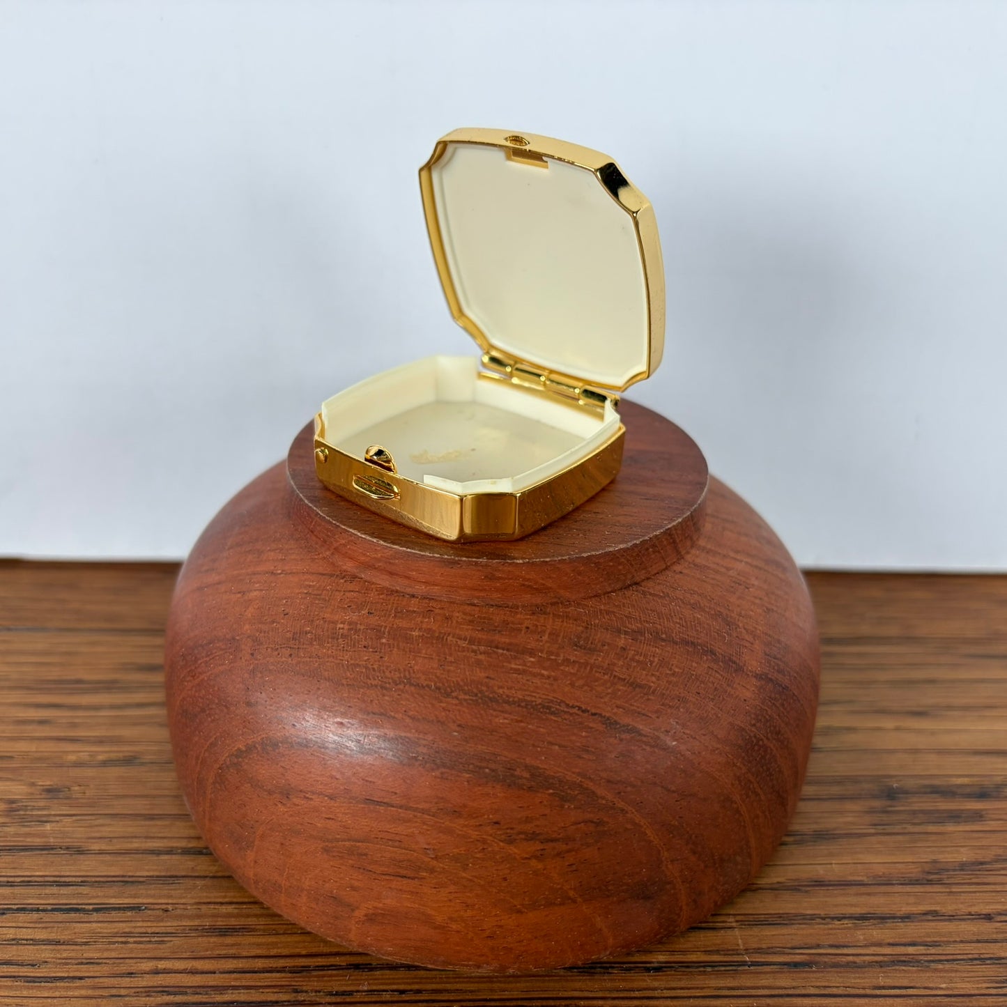 Vintage pillendoosje kerstboom