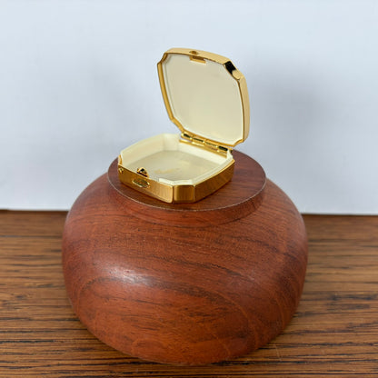 Vintage pillendoosje kerstboom