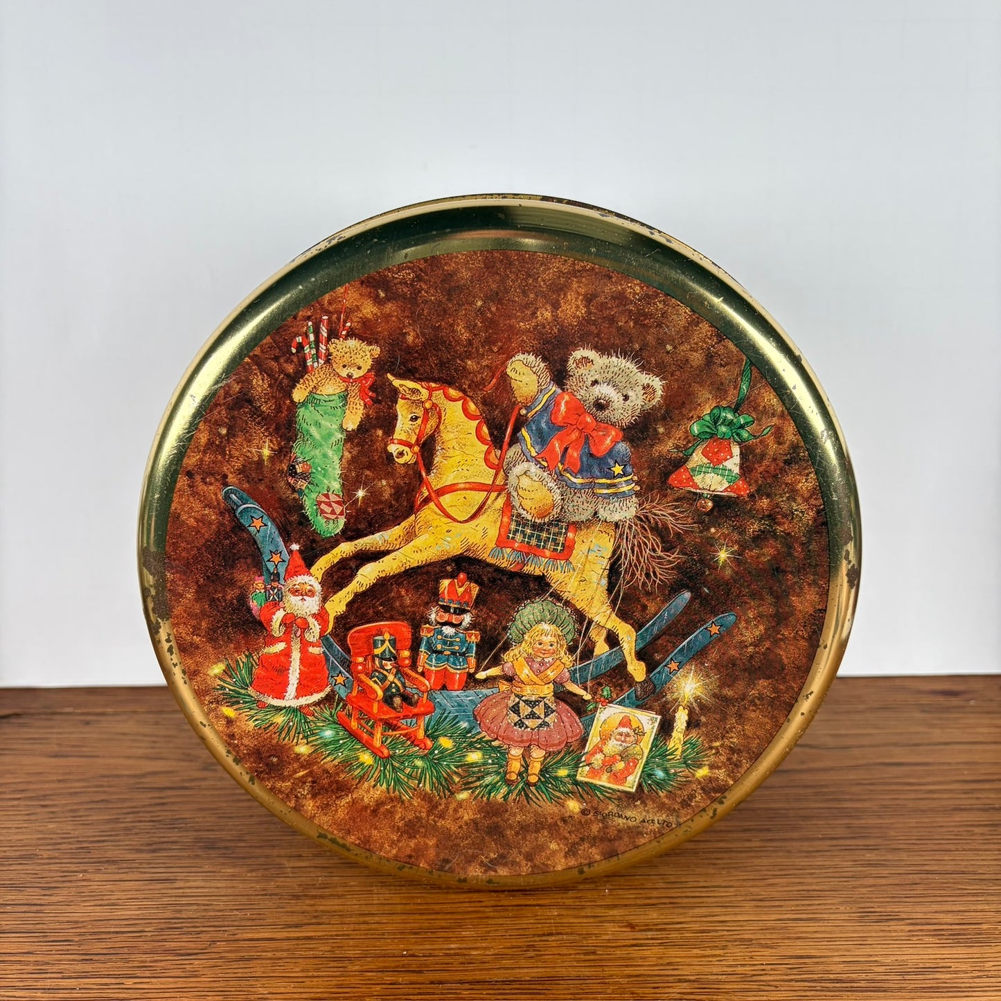 Vintage kerstblik Giordano