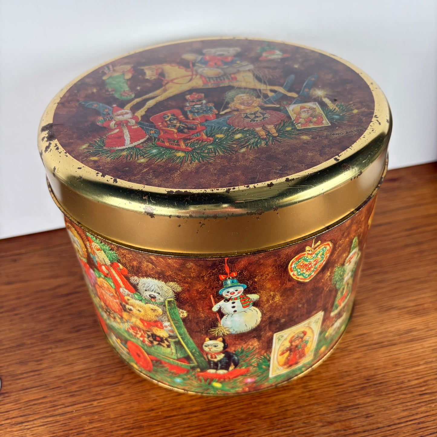 Vintage kerstblik Giordano