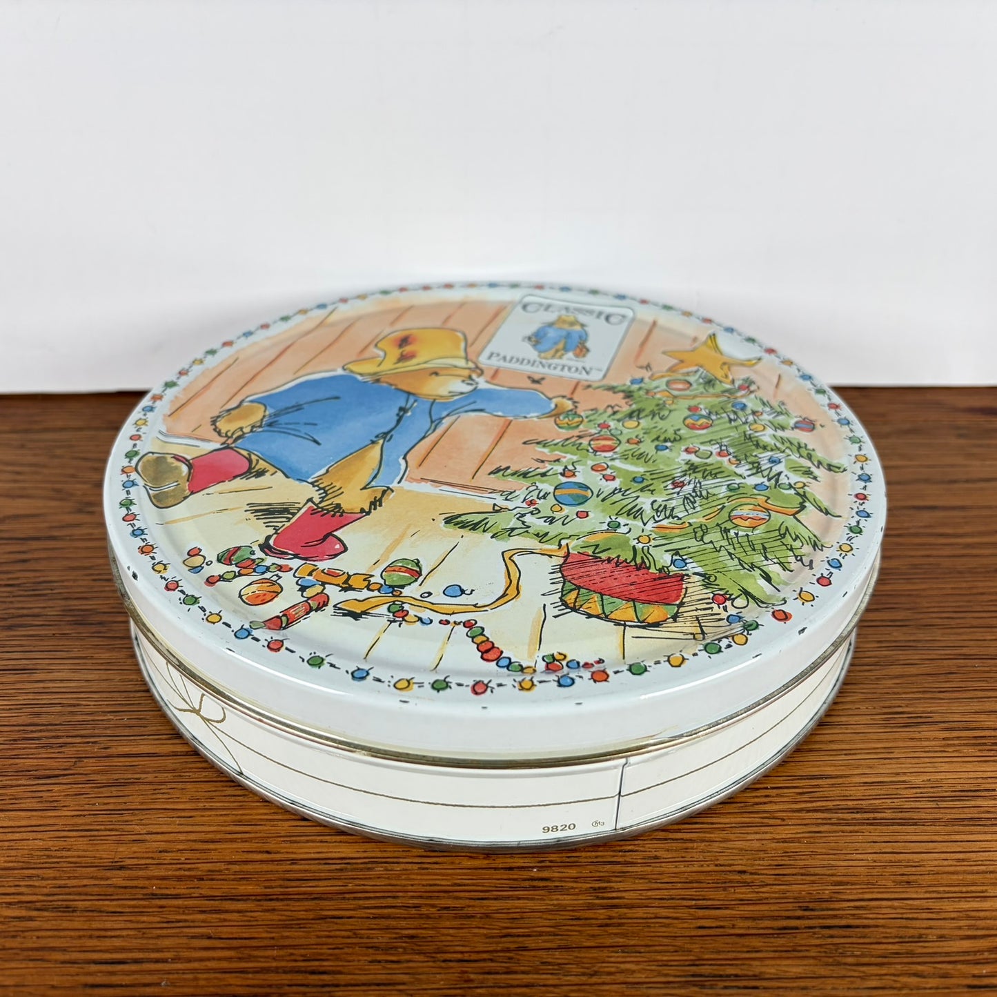 Koekjestrommel kerst Paddington