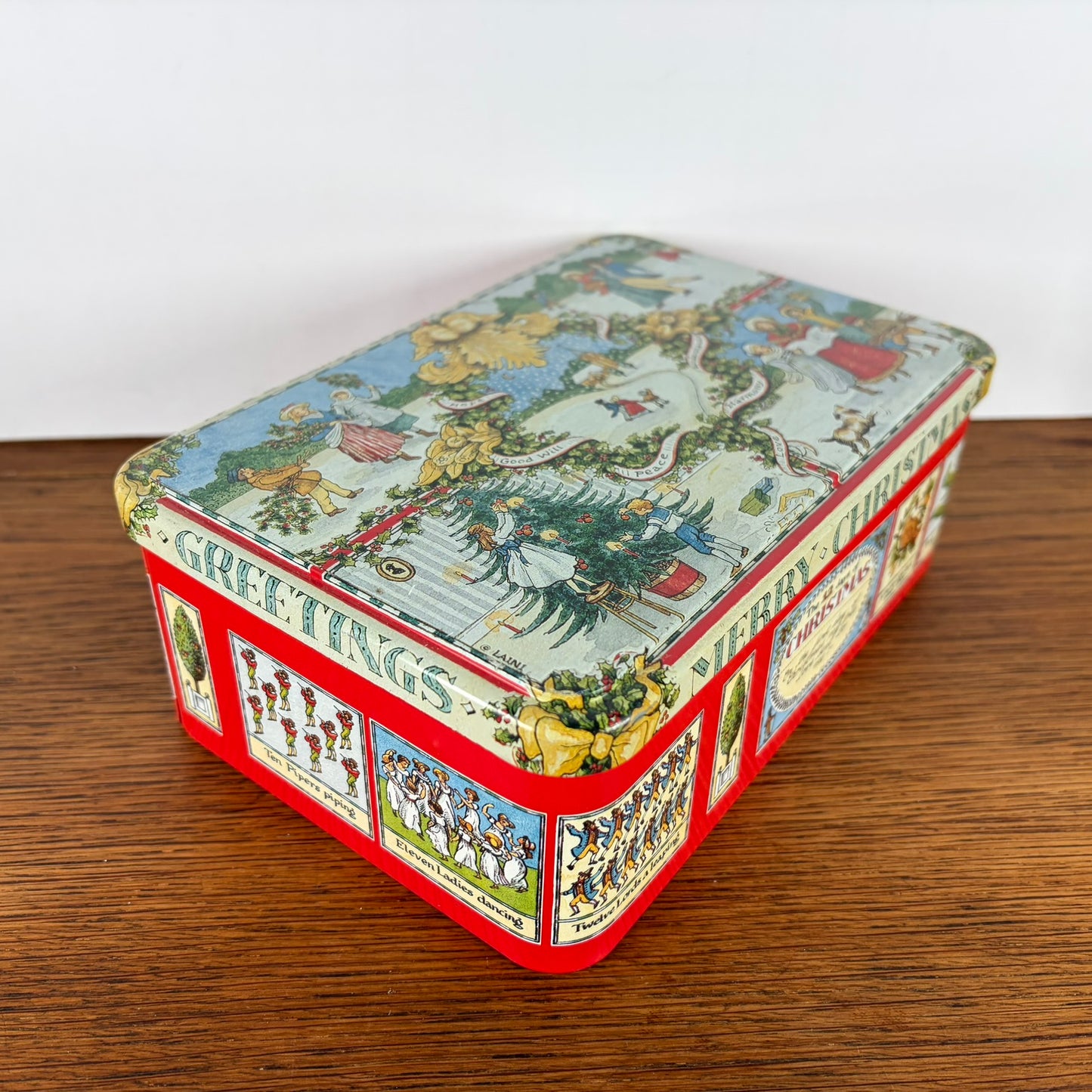 Vintage kerstblik Massily