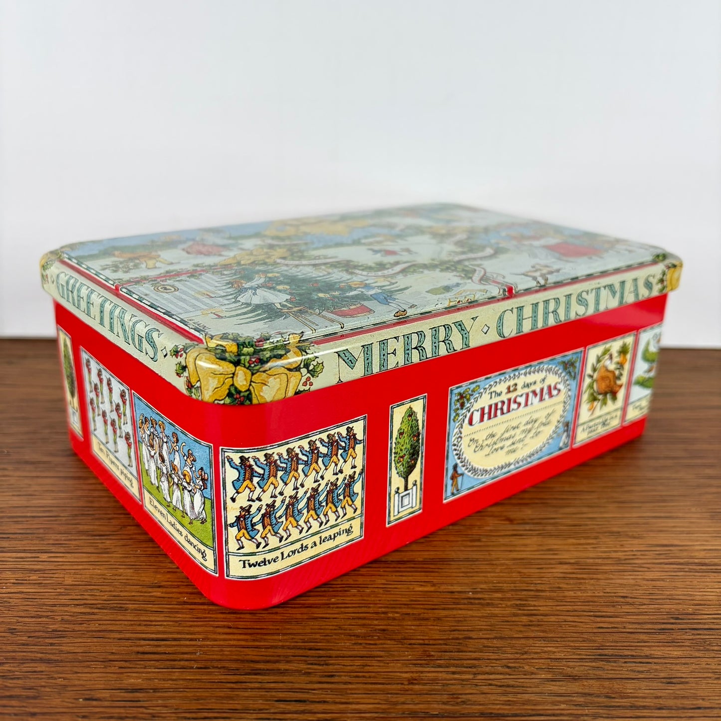 Vintage kerstblik Massily
