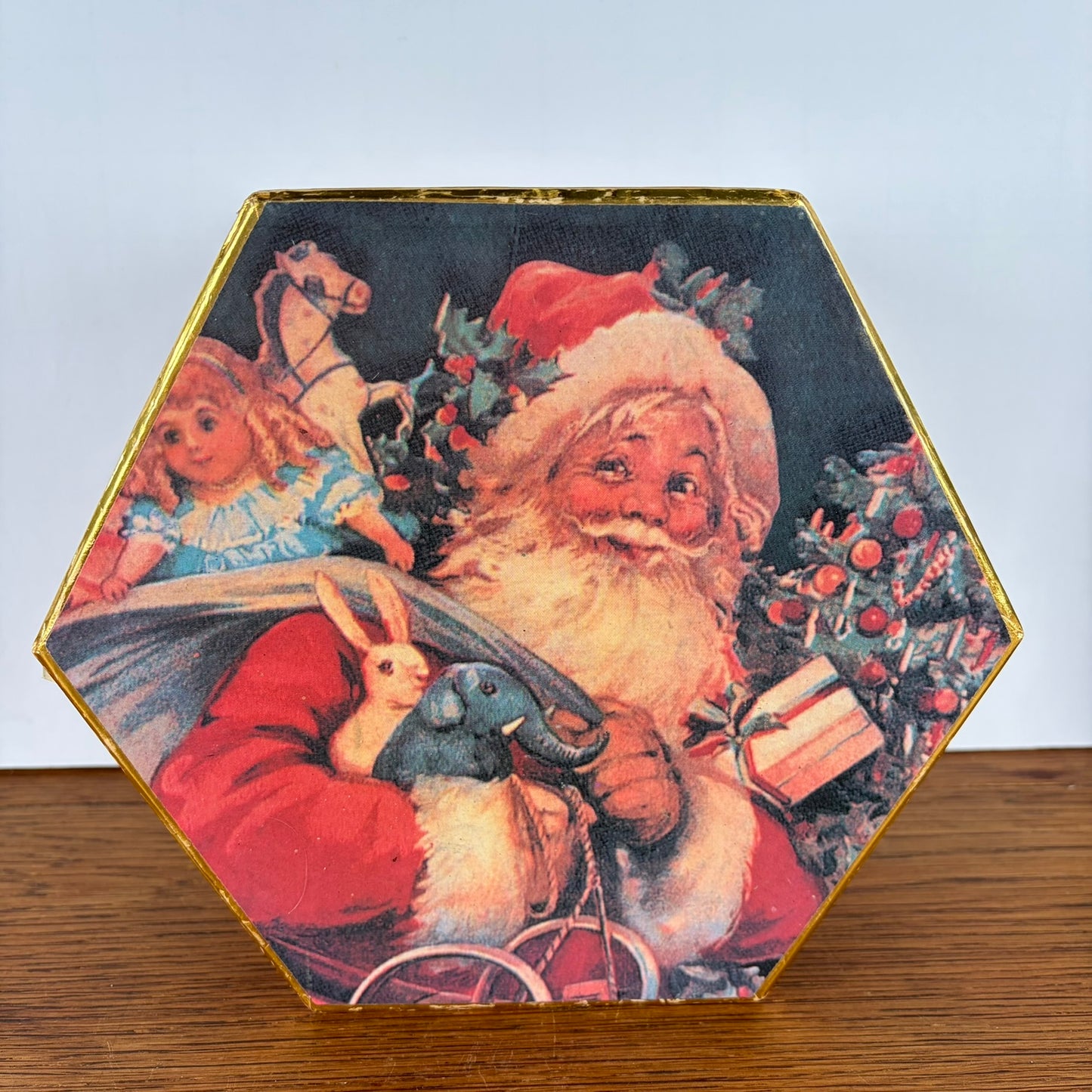 5 vintage Kerst dozen