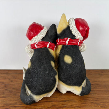 Kerst katten kunststof