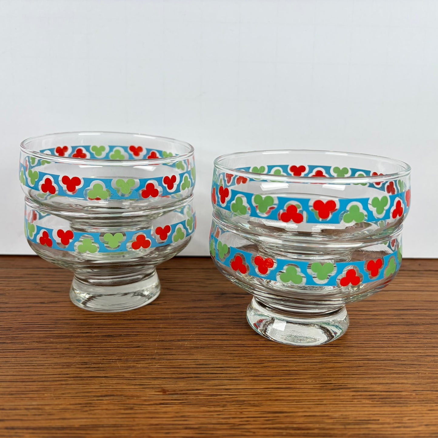 Vintage dessert schaaltjes