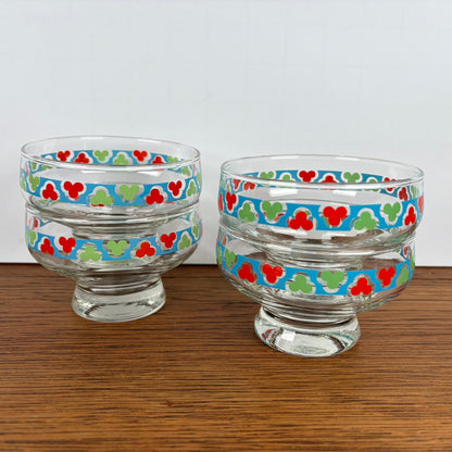 Vintage dessert schaaltjes