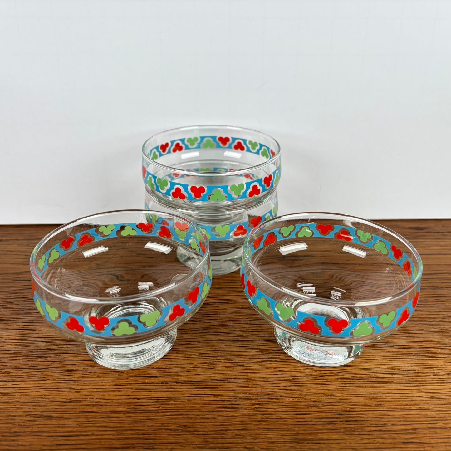 Vintage dessert schaaltjes