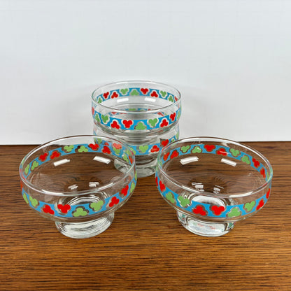 Vintage dessert schaaltjes