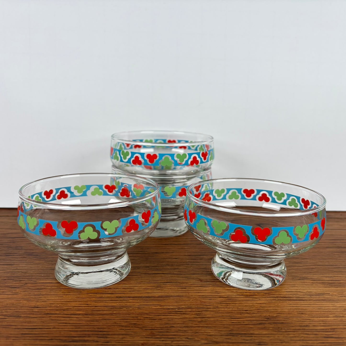 Vintage dessert schaaltjes