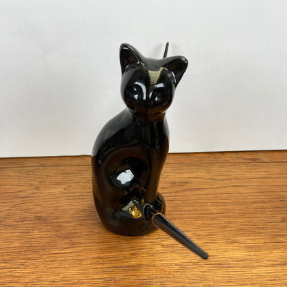 Vintage pennenhouder kat