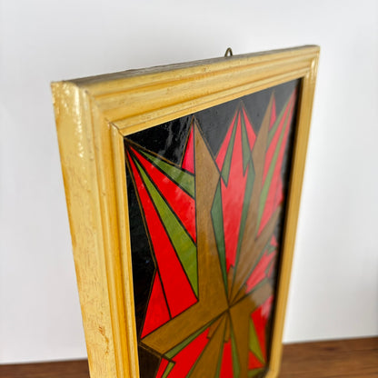 Vintage kerst muurhanger