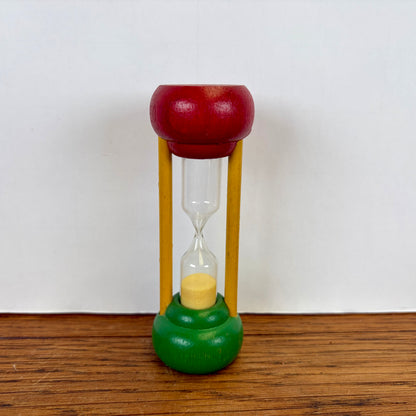 Vintage houten zandloper