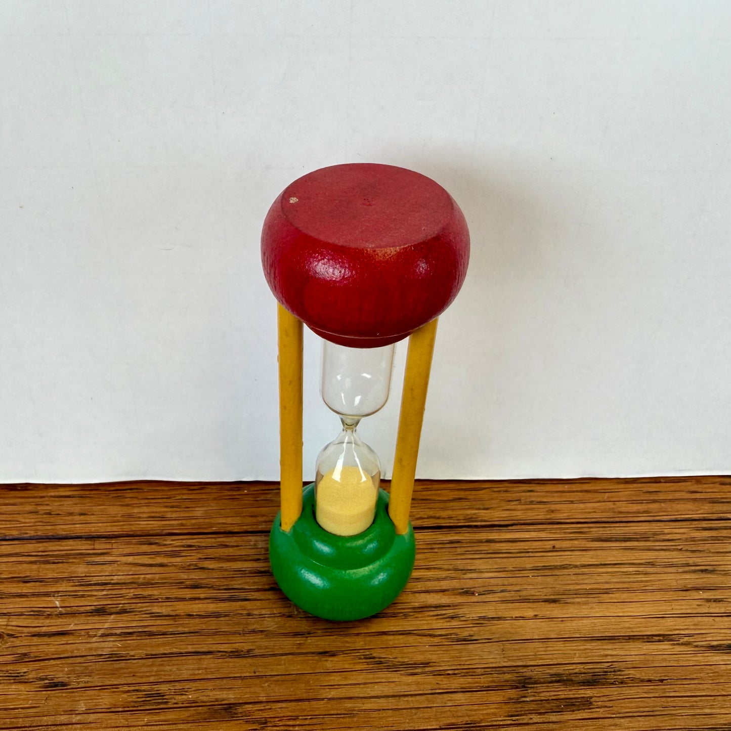 Vintage houten zandloper
