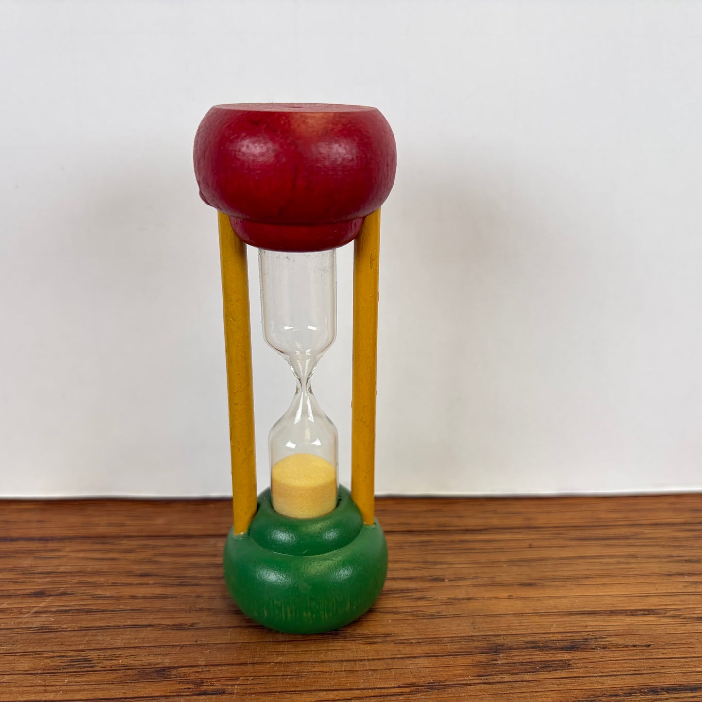Vintage houten zandloper