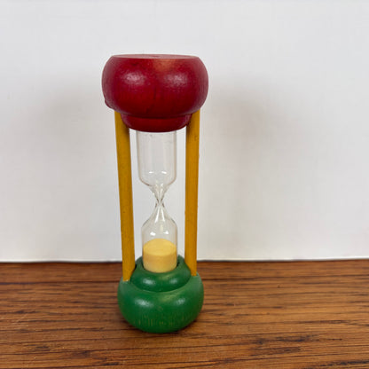 Vintage houten zandloper