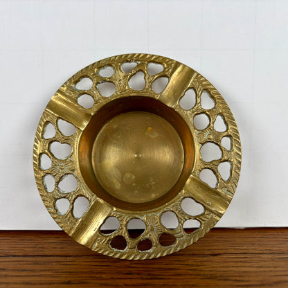 Vintage messing asbak