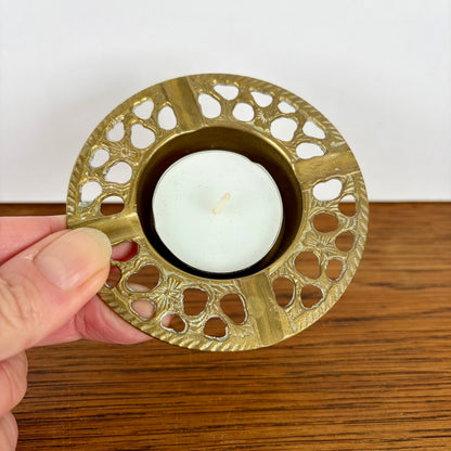 Vintage messing asbak