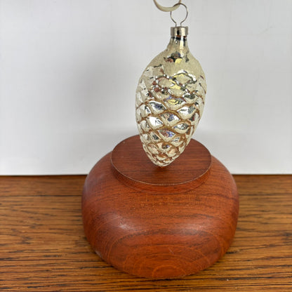 Vintage kerstbal dennenappel