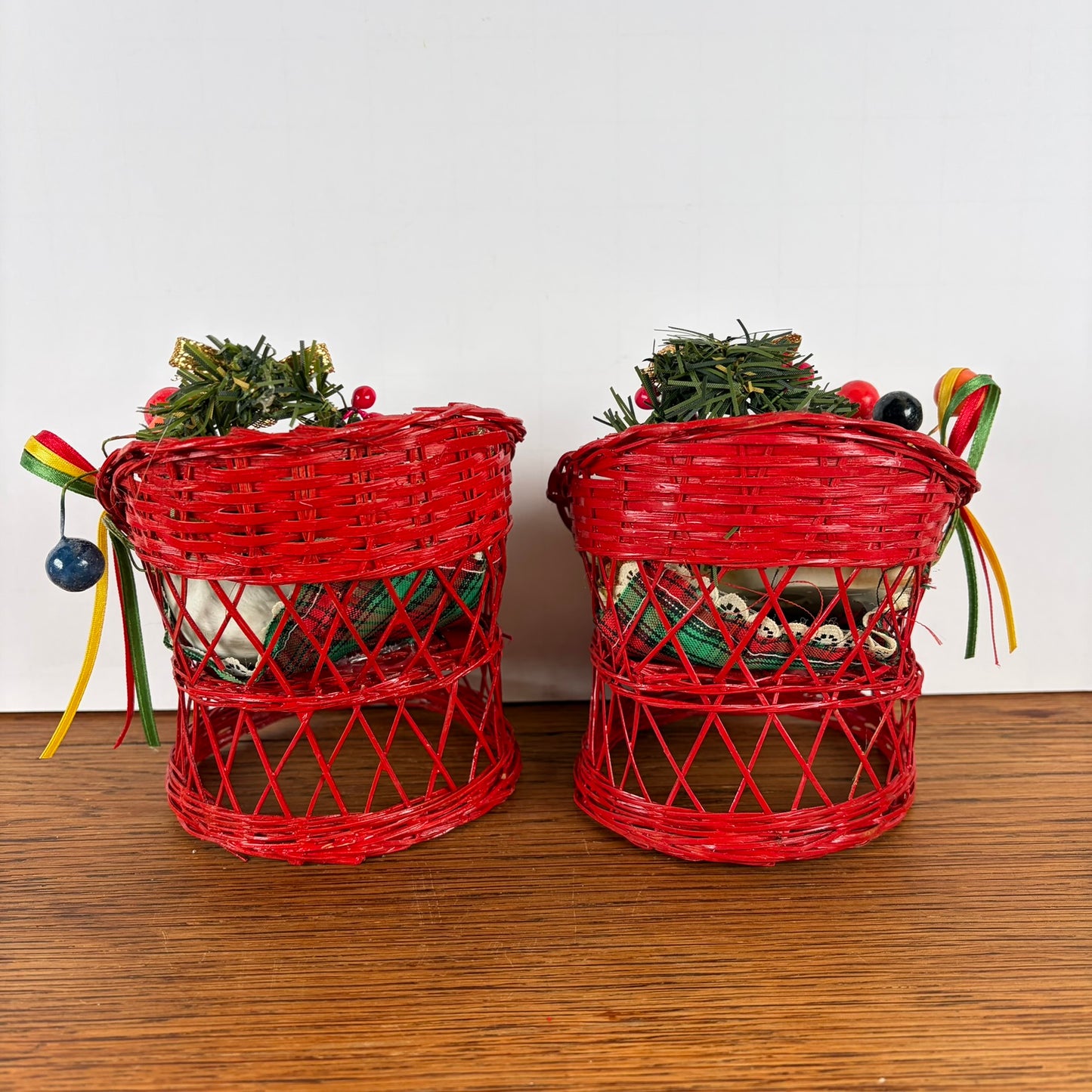 Kerst katten op stoeltjes