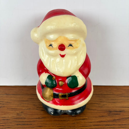 Vintage kaars kerstman