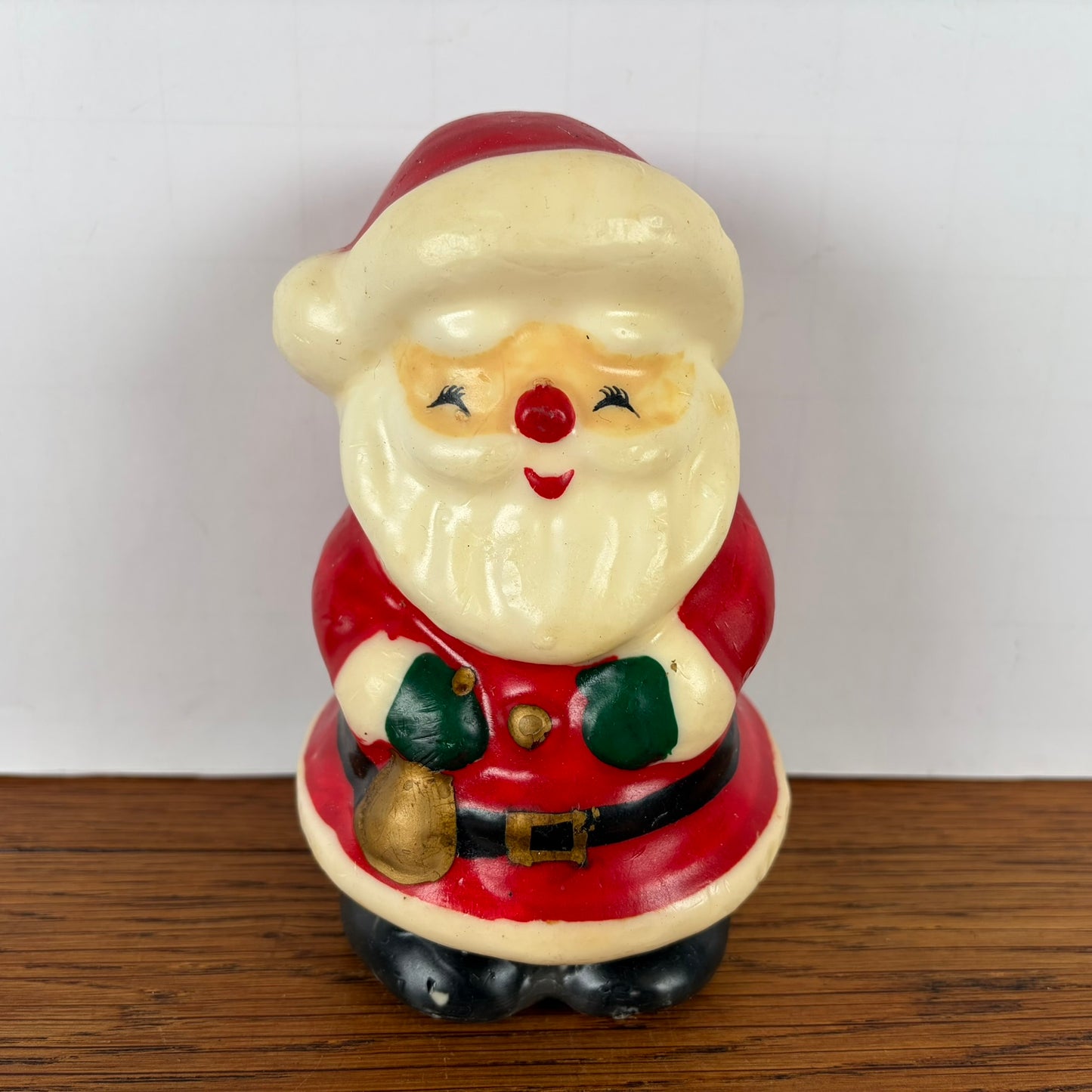 Vintage kaars kerstman