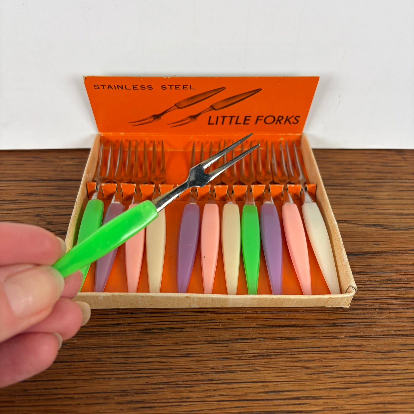 Vintage cocktail vorkjes